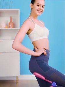 ชุดอุปกรณ์บริหารต้นขา มือถือ: โยคะ พิลาทิส อุปกรณ์ออกกำลังกายสำหรับผู้หญ ต้นแขน เอว ลดน้ำหนัก