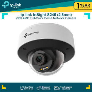 tp-link InSight S245 VIGI 4MP Full-Color Dome Network Camera | TP-Link by EJD