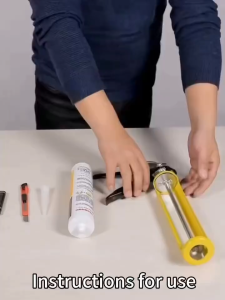 Silicone Sealant For Interior And Exterior Use Non-Cracking Waterproof Colored Sealants Silicone 300ML