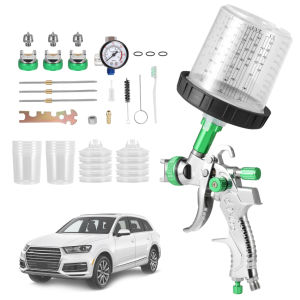 Ô tô phun sơn khí nén phun sơn trên và dưới nồi topcoat tấm kim loại cao atomization công cụ xịt