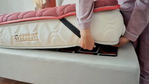 WARRIOR Matras Protector ukuran 200x160x5 cm | Matras Topper | Mattress Topper | Kasur Busa Lantai | Topper Springbed | Pelindung Springbed