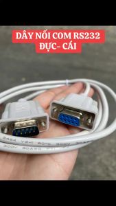DÂY NỐI DÀI COM RS232 ĐỰC CÁI Cáp COM DB9 RS232 nối thẳng đực-cái Cáp RS232 Serial Cable DB9 Male to Female 9 Pin Cáp Com Rs232 Cho Thiết Bị Điện Tử - Lazada