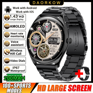 T-REX 3 New Ultra Slim AMOLED Smart Watch Women Screen Always Display Time Heart Rate Bluetooth Call High-end Fashion Smartwatch