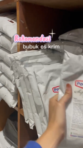Flamingo Bubuk Es Cream Pondan Bubuk Es Krim Bubuk Premix Es Krim 1KG