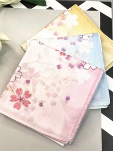Oversized Pure Cotton Handkerchief with Soft Silky Texture and Beautiful Print by Heart Clear Brand for Women Perfect Gift