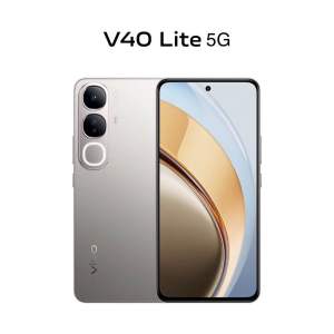 vivo V40 Lite 5G [8/256GB - 12/512GB] Extended RAM up to 12GB - IP64 - NFC - Snapdragon 4 Gen 2 - Rear 50MP Dual Camera Tront 32MP - sensor Sony IMX882 - AI Aura Light - AI Erase - 80W FlashCharge Dual Stereo Speaker Garansi Resmi 1 Tahun