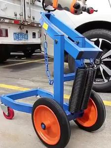 CHUANGCHAO Dismantling of the air cannon bracket car tire air cannon balance bracket air cannon crane