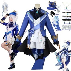 Furina Focalors-Costume de Cosplay Genshin pour Femme Uniforme de Carnaval Impact Costumes de ixdHalloween Anime