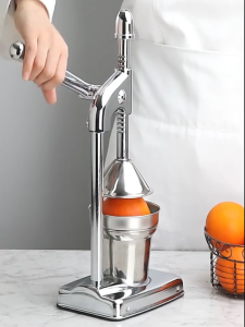 Simple aluminium alloy household small juicer lemon orange juicer manual juicer