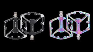 MEROCA Bicycle Pedal Aluminum Alloy Ultra Light Widened Anti-slip Sealed DU Bearing Road Bike Pedal Cycling Accessories