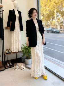 Chic plus Size Early Autumn Lace Trim Suit Set Womens High Waist Long Pants Casual Style Fashionable Korean Style Outfit