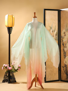 ชุดเต้นรำคลาสสิก ชุดเต้นรำหญิง ชุดโชว์ผ้าชีฟอง เสื้อแขนยาว ชุดการแสดง ชุดราตรี ชุดฮั่นตง ชุดชาติพันธุ์ ชุดการแสดง