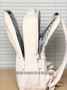 Penghantaran dari China [2025]2024 Perniagaan Beg Perjalanan Lelaki dan Wanita Baharu 15.6 Beg galas berkapasiti besar untuk pelajar kolej beg komputer riba beg bahu berganda beg galas 3.1