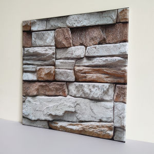 Miếng Dán Tường Tự Dính Họa Tiết Đá 5 CÁI/10 CÁI Bóc Và Dán Không Thấm Nước Dễ Dàng Làm Sạch Trang Trí Gạch Men PVC