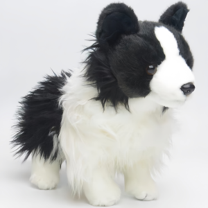 Đồ Chơi Thú Nhồi Bông Border Collie 11.8 Inch Chất Liệu Bông PP Mềm Mại Quà Tặng Cho Bé Trai & Bé Gái Phù Hợp Mọi Lứa Tuổi Chủ Đề Động Vật Tự Nhiên