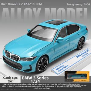 HEIMANBA | Mô hình xe hơi trẻ em 3 Series đúc chân thực tỷ lệ 1:24