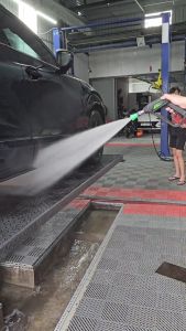 Béc Phun Inox 25 Và 40 Độ Nhiều Lổ Béc Mẫu Chuông Xanh Cho Máy Rửa Xe Áp Lực