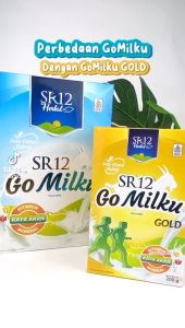 Gomilku SR12 Susu Kambing - Gomilku Susu Etawa Kualitas Premium - Goat Milku Bubuk Tanpa Gula BPOM