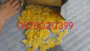 Máy thái lát củ quả quay tay lát điều đẹp