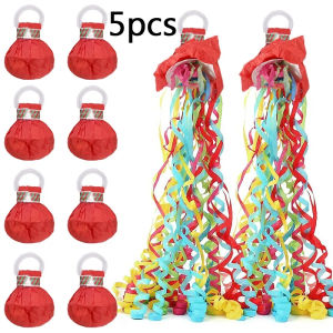 1/3/5Pcs Wedding Streamer Colorful Hand Throw Confetti Poppers Romantic Color No Mess Party Atmosphere Props for Birthday Party Surprise