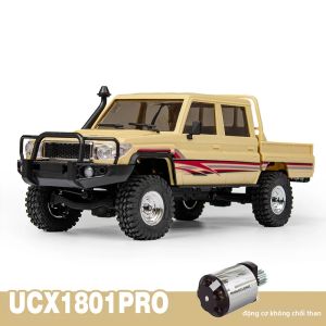 Xe Điều Khiển Từ Xa Mô Hình Xe Bán Tải Địa Hình 4WD Không Chổi Than Điện 2.4G Tỷ Lệ 1/18 PRO LC79 Đồ Chơi Mô Phỏng Quà Tặng