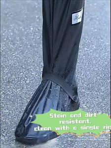 Thickened Waterproof Rain Boots Anti -Slip And Wear -Resistant Zipper Shoe For Men And Women