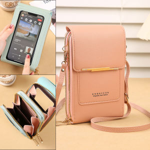 Touchscreen Compatible Lightweight Mini Crossbody Bag Womens Mobile Phone Purse Integrated Coin Pocket Fashionable Summer 2025