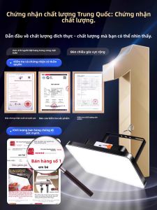 Đèn LED Cắm Trại Di Động Có Thể Sạc Lại