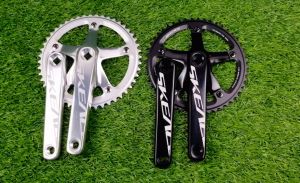 GBBS Fixie Crank Skeace Square Crankset 48T Chainring for Fixie Bike Fixedgear