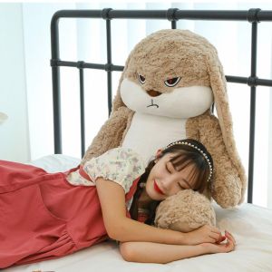 Gấu bông Thỏ Mặt Quạo Thú bông Thỏ Mặt Quạu lông mịn đủ size từ 30cm - 60cm cao cấp Hot Trend
