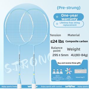 WAVAW | Professional Lightweight Badminton Racket 5U