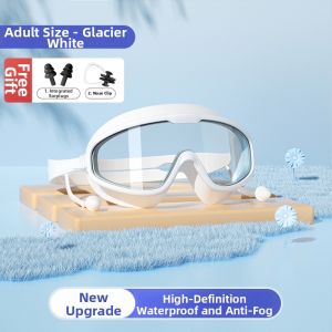 PATGEAR | Professional Waterproof Anti-Fog HD Swim Goggles Set