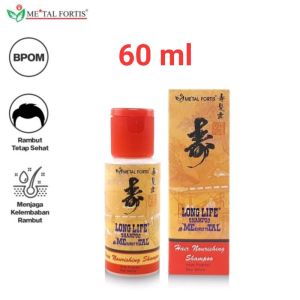 Cantiknya IndonesiaShampoo Rambut Metal Fortis Pemanjang Rambut 200 ml