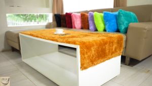 TAPLAK MEJA BULU RASFUR UK 50 X 150 CM