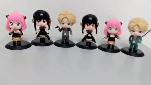 Mô hình nhân vật Gia đình điệp viên Ver2 10cm Spy X Family Loid Forger Yor Forger Anya Forger