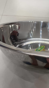 Thau inox 50cm Phước Thành loại dày sáng bóng bền đẹp phục vụ cho gia dình quán ăn nhà hàng
