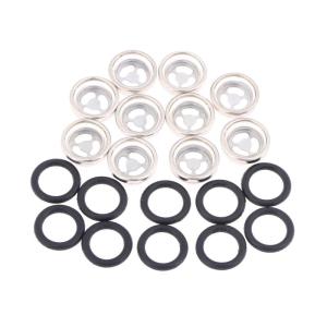 EELHOE | ~** New Sale 10Pcs Brake Master Cylinder Sight Glass With O Ring Motorcycle Brake Master Cylinder Window For Motorcycle ATV