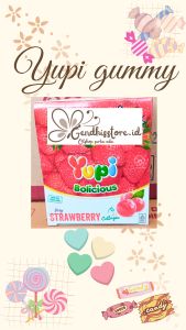 🌸GENDHISSTORE.ID🌸 YUPI HARGA TERMURAH✓ YUPI 500 ISI 24PCS/BOX✓ YUPI STRAWBERRY BOLICIOUS✓