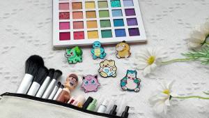 Bandai | Colorful Japanese Cartoon Monster Animal Enamel Pin Brooch - Metal Lapel Badge for Backpack And Clothing Decor Ideal Fan Gifts