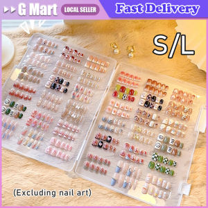 Press On Nail Packaging Boxes for Manicure Organizer Nail Art Storage Box Fake Nail Packages Nail Supplies Accessories Container