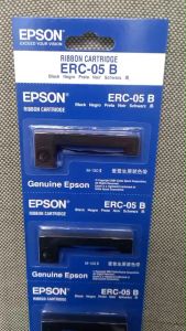 EPSON ERC-05 ( 5 ชิ้น )ดำตลับผ้าหมึกดอทฯหมึกสีดำ ใช้กับเครื่อง เอปสัน M-150II ความยาว 0.17 เมตร แท้ศูนย์