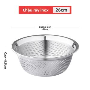 Rổ Lọc Bếp Đa Năng Inox Thực Phẩm