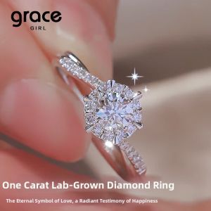 Grace Girl | Engagement Gift Cultivated Diamond Ring 1 Carat