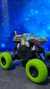 Mainan Mobil Remot Kontrol RC Offroad Climbing Ikan Hiu Shark Batre Cas