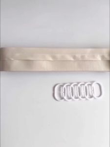 Room Divider Privacy Curtain for Balcony and Fitting Room Folding Panel with Soft Drape and Style