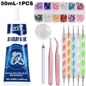 LOOLIFL | b7000 glue for jewelry Rhinestone Crafts Bead AdhesiveHigh Viscosity Glues for Clothes Shoes Fabric Cell Phones Screen Repair.