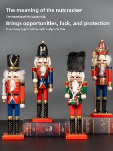 BEAUTY IN THE LIGHT | Nutcracker Puppet Decoration For Christmas Party Scene Setup