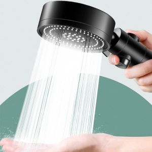 5 ระดับ ฝักบัวแรงดันสูง ปรับได้ | ฝักบัวอาบน้ำ ฝักบัวอาบน้ำ ฝักบัวแรงดันสูง