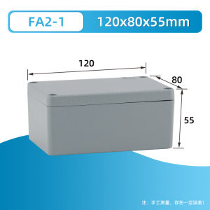 IP67 Waterproof Metal Box Outdoor High Temperature Resistant Cast Aluminum Box Factory Installation Hole Electrical Junction Box