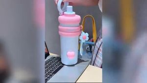 【จัดส่งฟรี】750ml แก้วเก็บอุณหภูมิ แก้วเก็บความเย็นแก้วน้ำเก็บความเย็น แก้วกระติกน้ําร้อน แก้วเก็บอุณหภูมิร้อน/เย็น ขวดน้ํา เก็บความเย็น มูลค่าสูงความจุขนาดใหญ่แบบพกพา การแยกชาและน้ำ เปลือกชั้นในเซรามิก